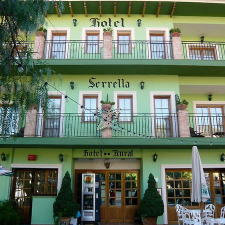 Hotel Rural Serrella Castell De Castells Esterno foto