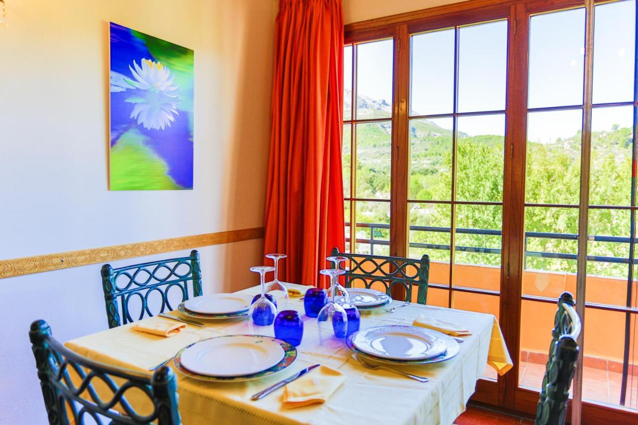 Hotel Rural Serrella Castell De Castells Esterno foto