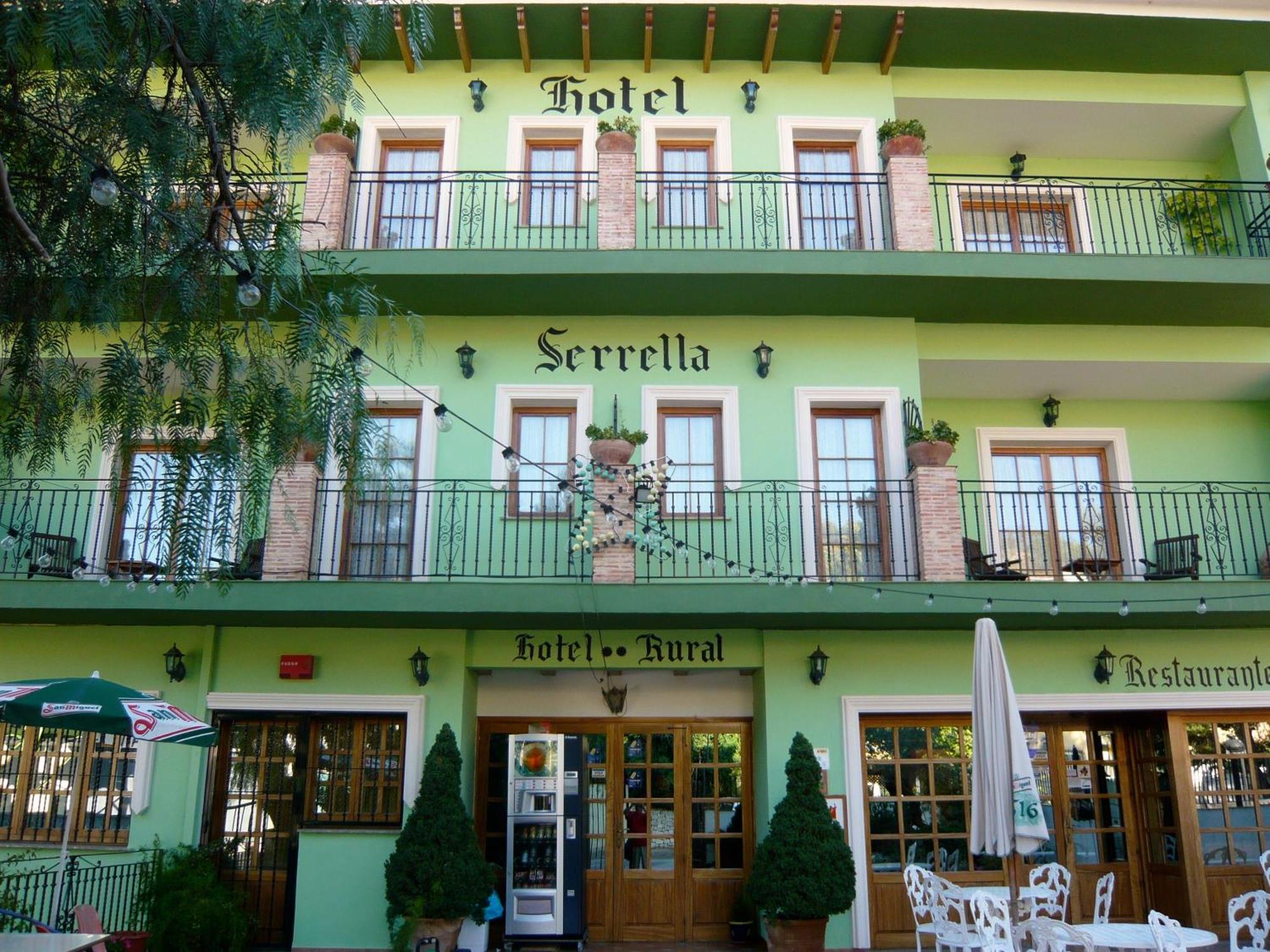 Hotel Rural Serrella Castell De Castells Esterno foto
